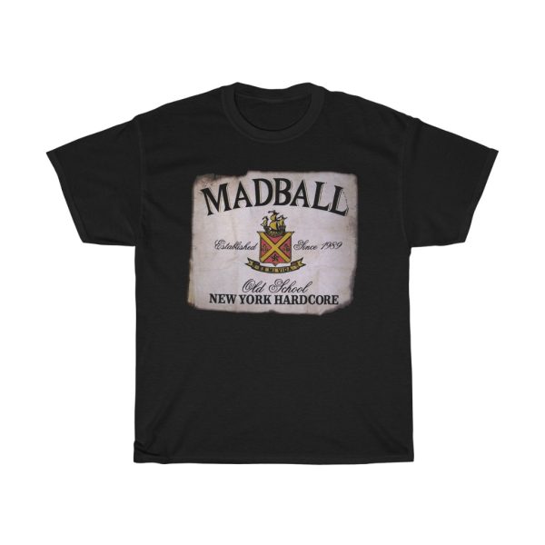 Madball Old School New York Hardcore Bottle Label Shirt