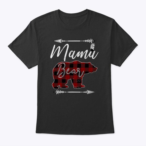 Mama Bear T Shirt Mother’s Day Gifts Mom Mommy Buffalo Plaid T-Shirt