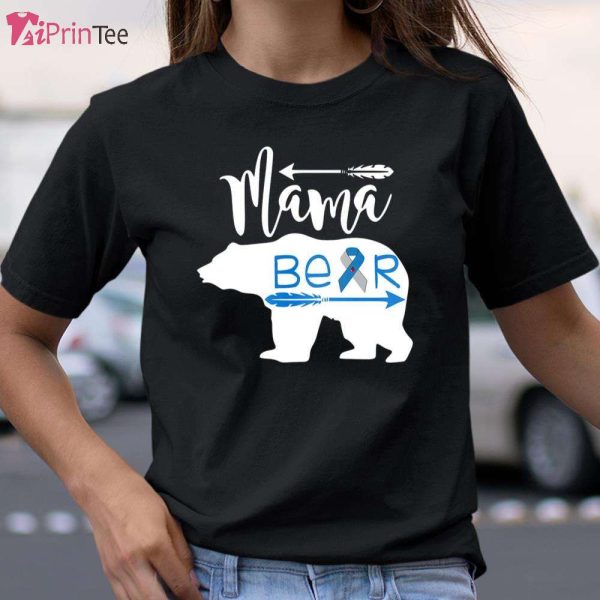 Mama Bear Type One Diabetes Awareness Mom T-Shirt – Best gifts your whole family