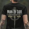 Man Of God Shirt Husband Dad Paw-Paw
