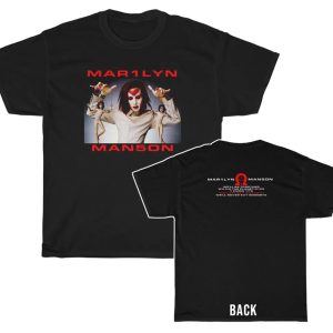 Marilyn Manson Custom Designed Mechanical Animals Era The Last Day On Earth T-Shirt