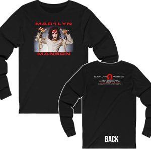Marilyn Manson Custom Mechanical Animals Era The Last Day On Earth Long Sleeved Shirt