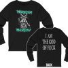 Marilyn Manson God of Fuck Baphomet Long Sleeved Shirt