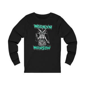 Marilyn Manson God of Fuck Baphomet Long Sleeved Shirt