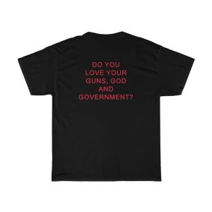 Marilyn Manson Guns, God and Government Gun Cross T-Shirt 2 Marilyn Manson Guns God and Government Gun Cross T Shirt 3