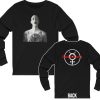Marilyn Manson Holywood Era Bald Mercury Symbol Long Sleeved Shirt