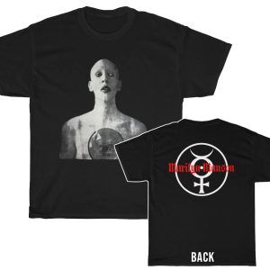 Marilyn Manson Holywood Era Bald Mercury Symbol Shirt