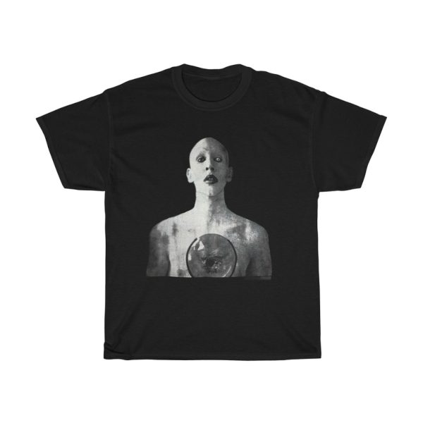 Marilyn Manson Holywood Era Bald Mercury Symbol Shirt