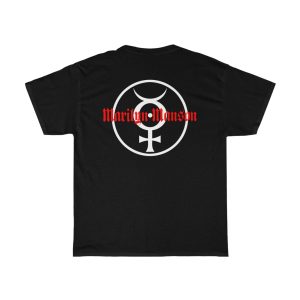 Marilyn Manson Holywood Era Bald Mercury Symbol Shirt 3