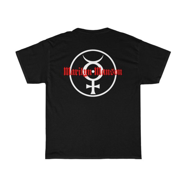 Marilyn Manson Holywood Era Bald Mercury Symbol Shirt