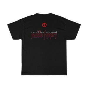Marilyn Manson I Wasn’t Born With Enough Middle Fingers Shirt