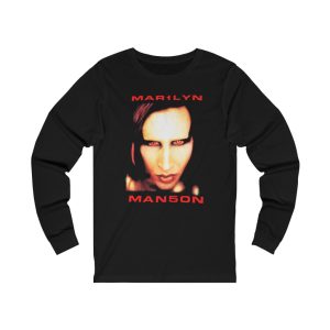 Marilyn Manson Mechanical Animals Era Bigger Than Satan Long Sleeved Shirt