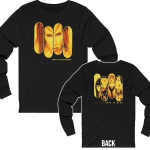 Marilyn Manson Mechanical Animals Era Rock Is Dead Long Sleeved Shirt