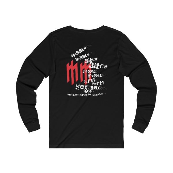 Marilyn Manson Rabble Rabble Bitch Bitch This Is The New Shit Long Sleeved Shirt