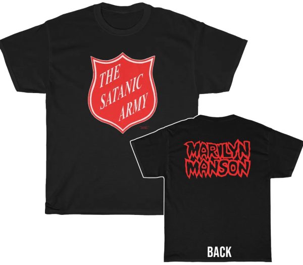 Marilyn Manson The Satanic Army Shirt