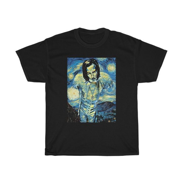 Marilyn Manson Van Gogh Starry Night Inspired T-Shirt