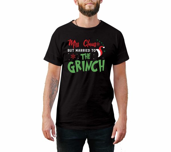 Married To The Grinch Christmas Style T-Shirt
