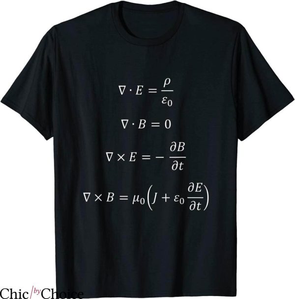 Maxwell Equation T-shirt
