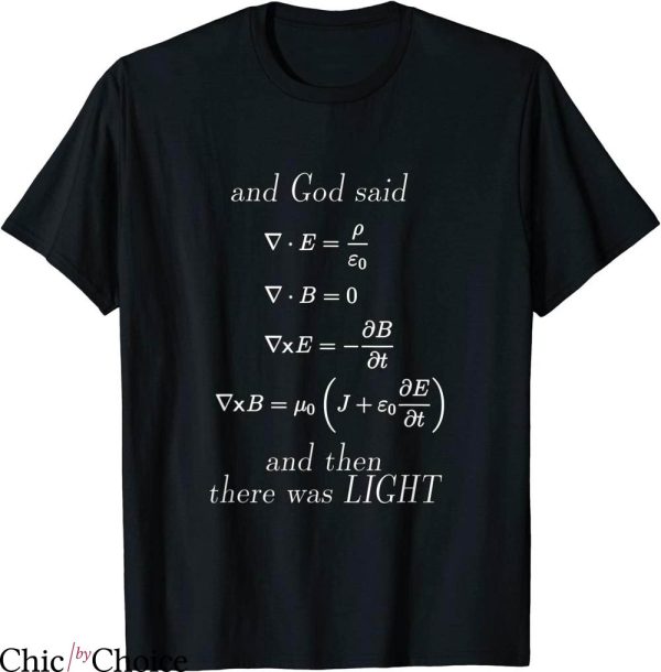 Maxwell Equation T-shirt Maxwell Equations Differential Form