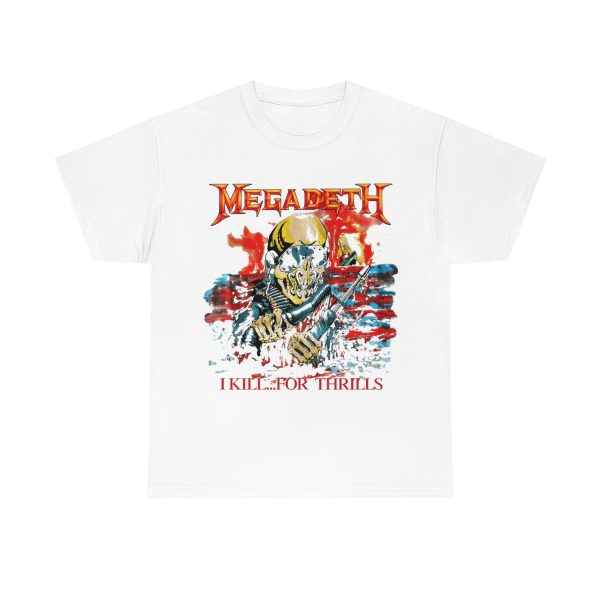Megadeth 1988 I Kill…For Thrills Shirt