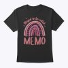 Memo T-Shirts For Grandma Women Mother’s Day Blessed Memo T-Shirt