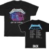 Metallica 1985 Ride The Lighting European Tour Shirt