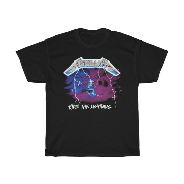 Metallica 1985 Ride The Lighting European Tour Shirt