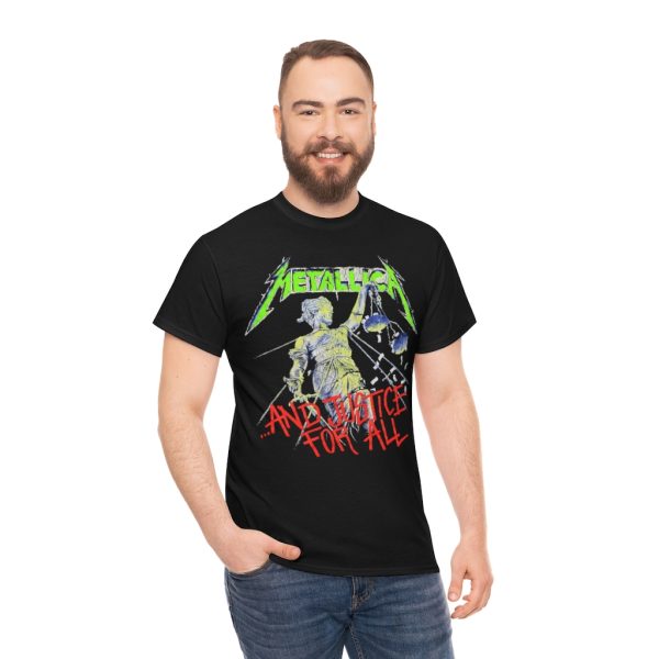 Metallica 1988-89 And Justice For All World Tour Shirt