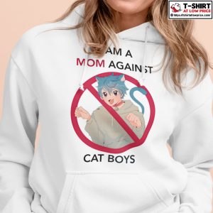 Mom Against Cat Boys Shirt 3