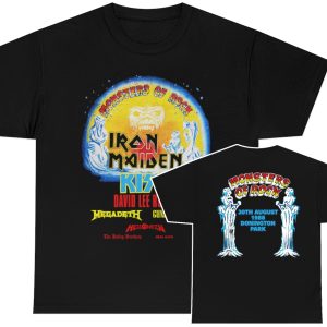 Monsters of Rock August 20th 1988 Donington Park  Event Shirt