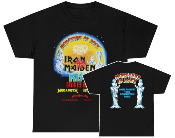 Monsters of Rock August 20th 1988 Donington Park  Event Shirt