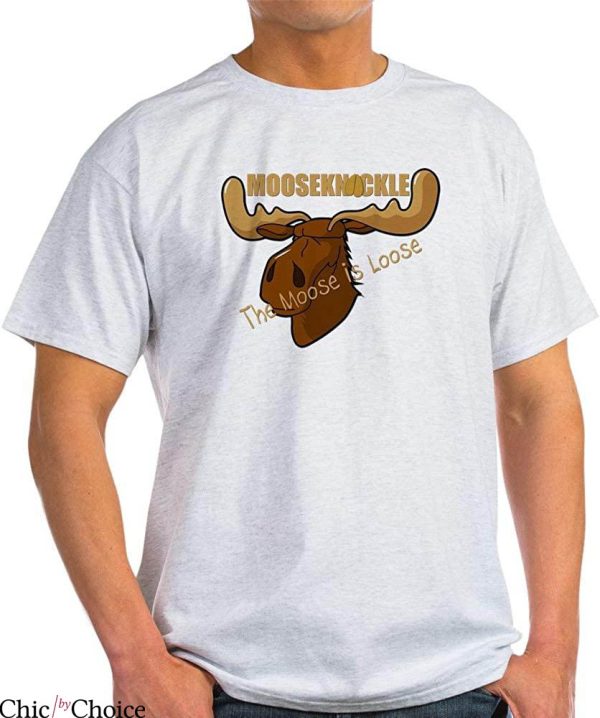 Moose Knuckles T-Shirt The Moose Is Loose