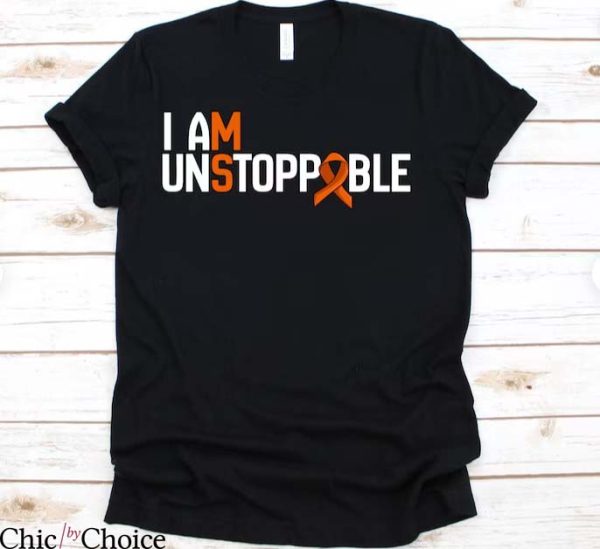 Multiple Sclerosis T Shirt I Am Unstoppable MS Shirt