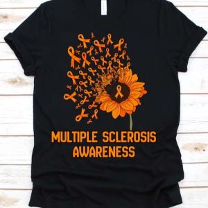 Multiple Sclerosis T Shirt SunFlower Multiple Sclerosis