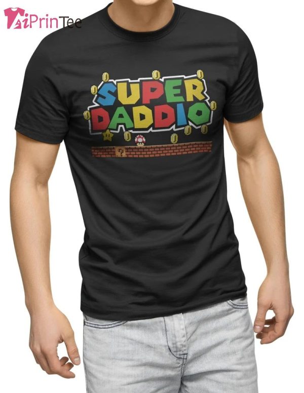 New Super Daddio Fathers Day Gift T-Shirt – Best gifts your whole family