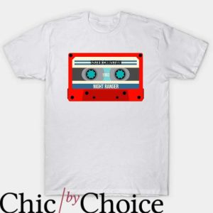 Night Ranger T Shirt Night Ranger Vintage Red Cassette