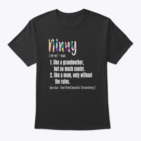 Ninny Definition Mother’s Day &amp Birthday Gift Grandmother T-Shirt