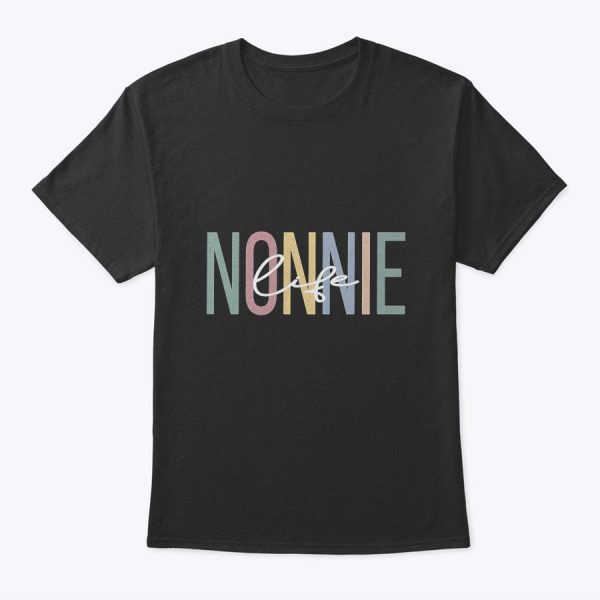 Nonnie Life Nonnie Grandma Boho Nonnie Grandmother T-Shirt