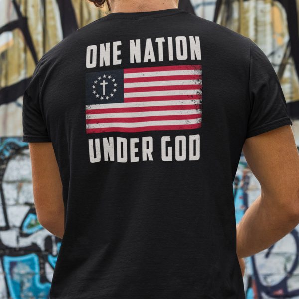 One Nation Under God Flag Shirt