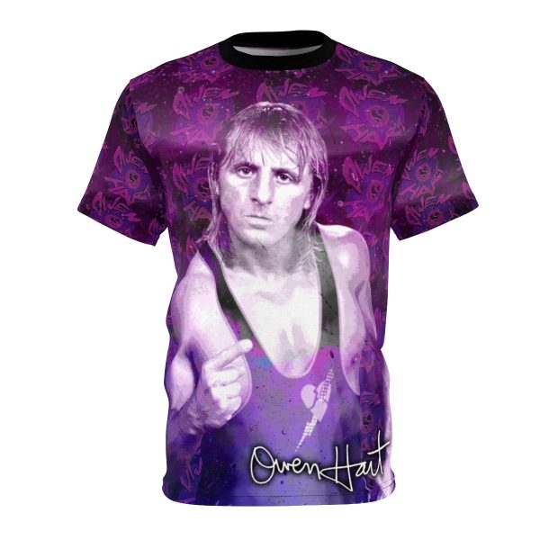 Owen Hart Custom All Over Print Signature Shirt