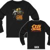 Ozzy Osboure 1986 Ultimate Sin World Tour Long Sleeved Shirt