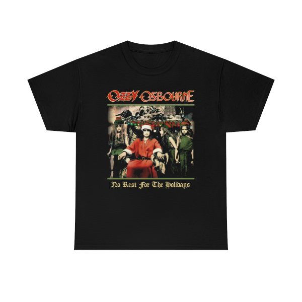 Ozzy Osbourne No Rest For The Holidays Christmas Shirt