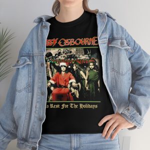 Ozzy Osbourne No Rest For The Holidays Christmas Shirt 3 Ozzy Osbourne No Rest For The Holidays Christmas Shirt 4