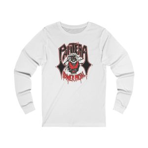 Pantera 1986 Bigger Radder Harder Faster Pantera Rocks Long Sleeved Shirt Pantera 1986 Bigger Radder Harder Faster Pantera Rocks Long Sleeved Shirt