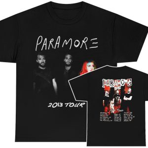 Paramore 2013 Tour Shirt