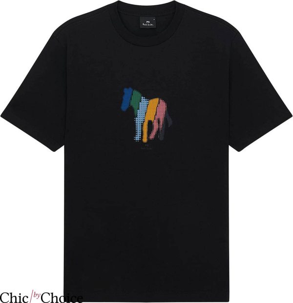 Paul Smith T-Shirt Colorful Zebra T-Shirt Trending