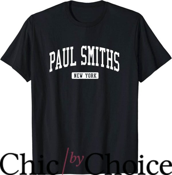 Paul Smith T-Shirt New York Vintage Athletic Sports Trending