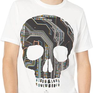 Paul Smith T-Shirt Paul Smith Circuit Skull T-Shirt Trending