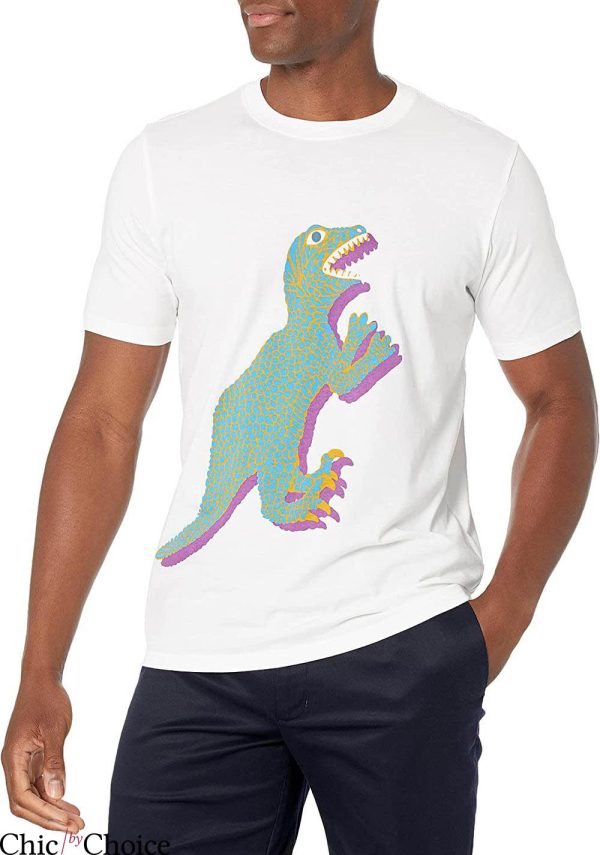 Paul Smith T-Shirt Small Green Dinosour T-Shirt Trending