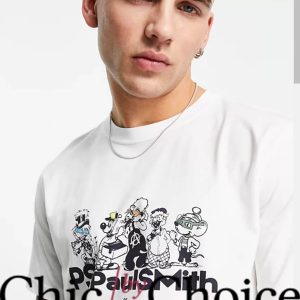 Paul Smith T-Shirt With Characters Graphics Trending